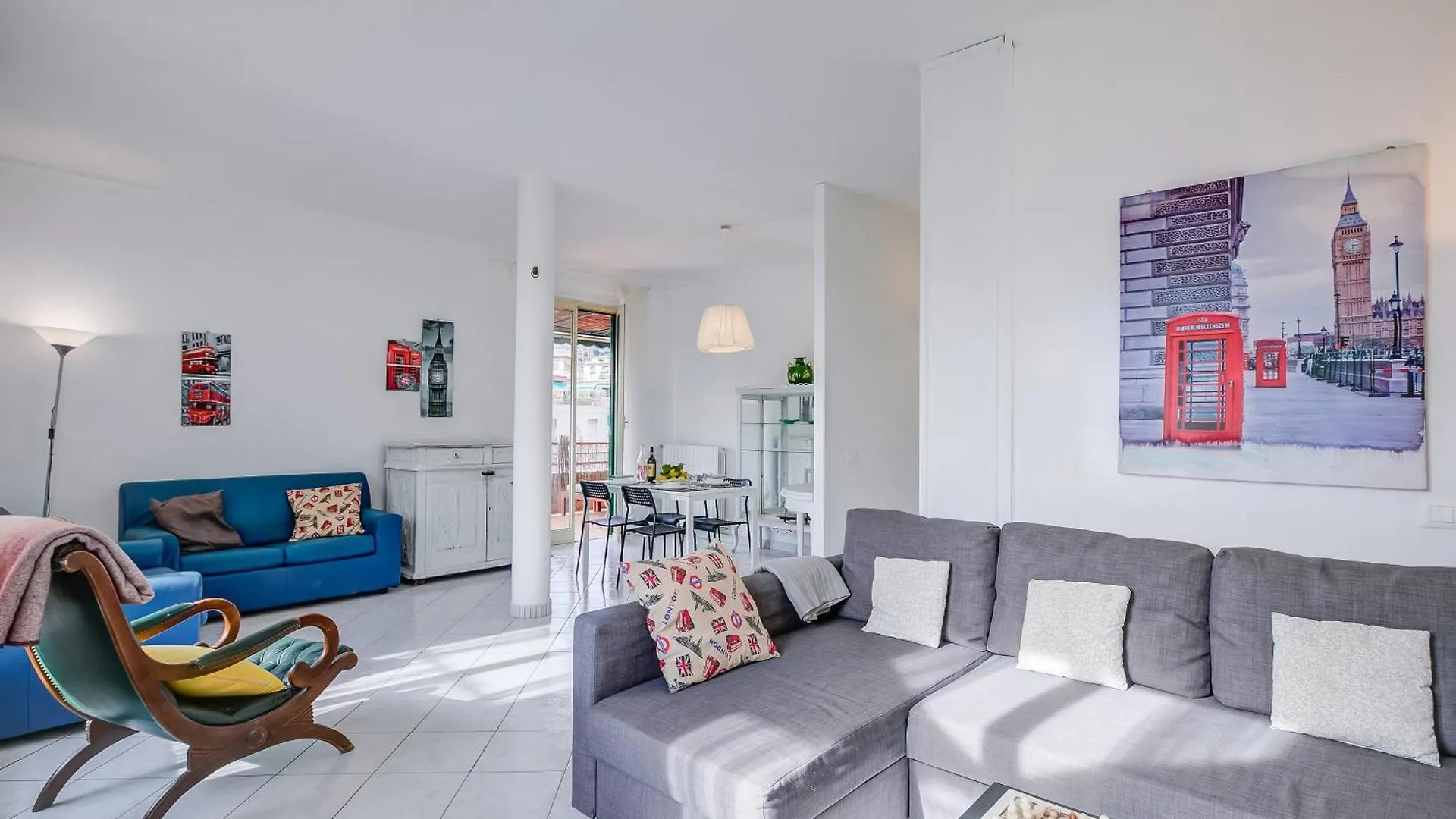 Sanremo Penthouse Market 700M From Sea - Happy Rentals 0*,  Italy