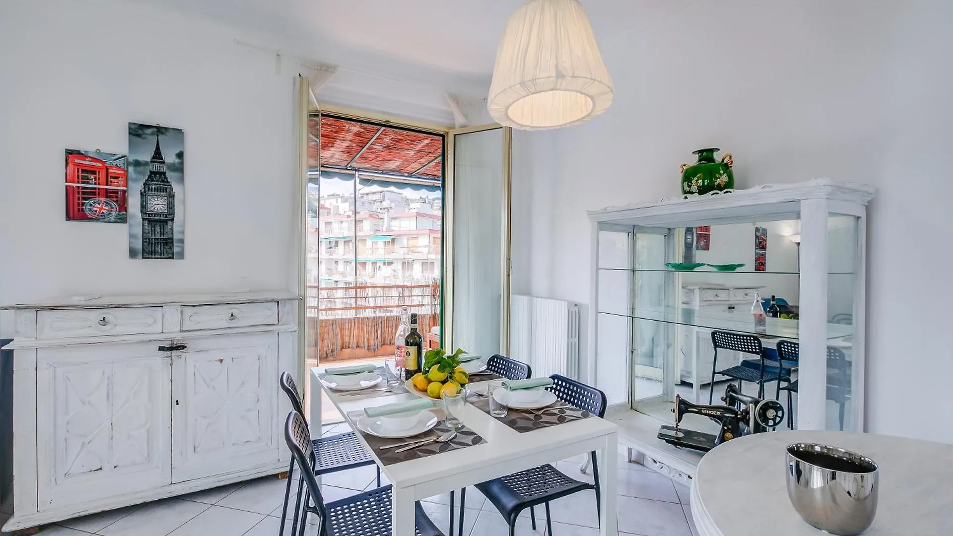 Sanremo Penthouse Market 700M From Sea - Happy Rentals